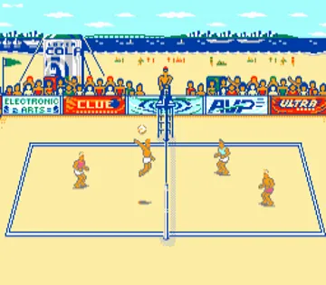 Kings of the Beach - Professional Beach Volleyball (USA) screen shot game playing